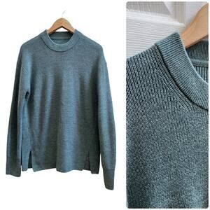 Lululemon Women’s Merino Wool-Blend Ribbed Crewneck Sweater Size 6 Style W3GKAS
